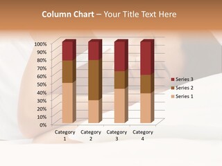 White Relaxation Sheet PowerPoint Template