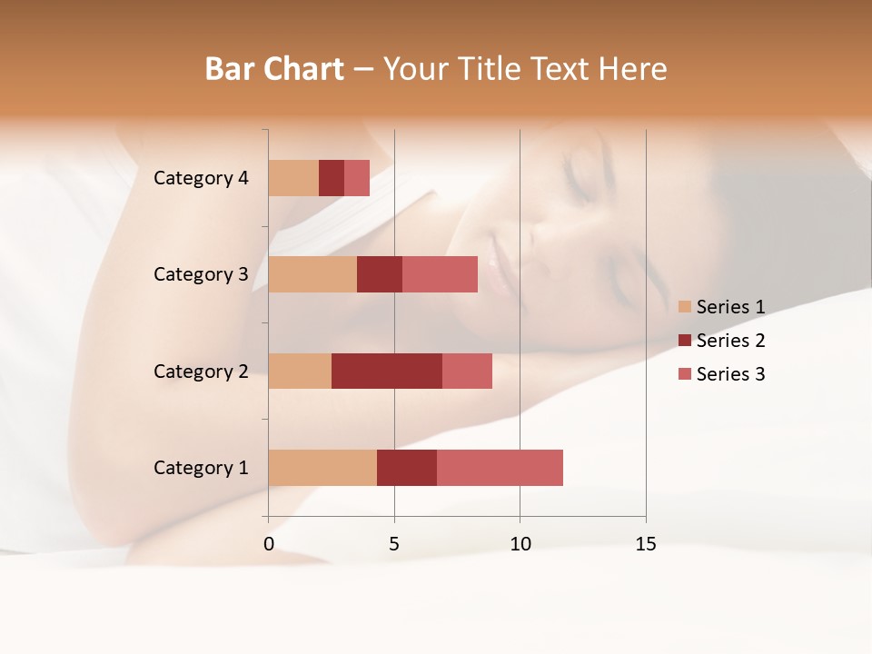 White Relaxation Sheet PowerPoint Template