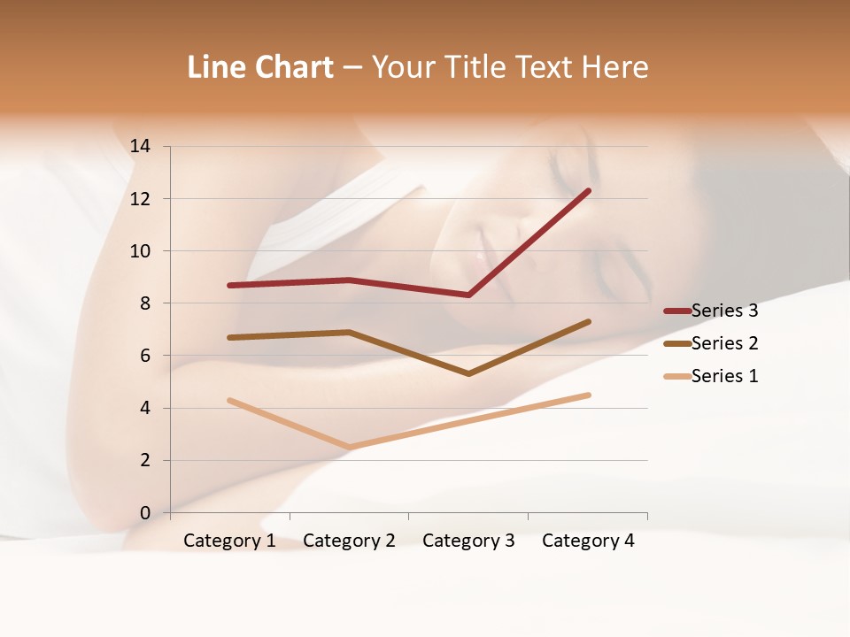 White Relaxation Sheet PowerPoint Template