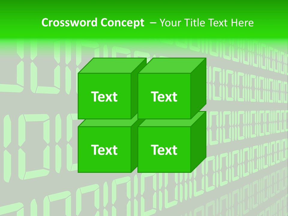 Screen Isolated Computer PowerPoint Template