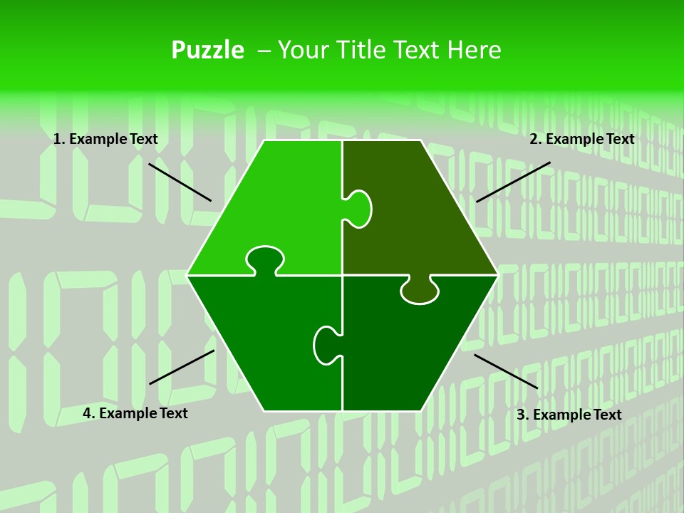 Screen Isolated Computer PowerPoint Template