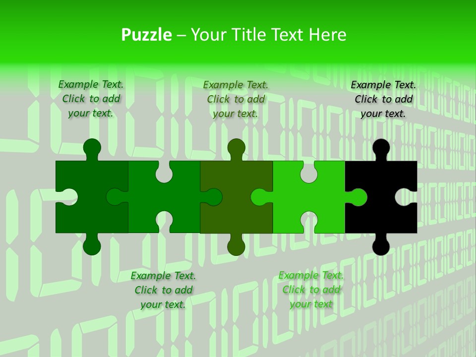 Screen Isolated Computer PowerPoint Template