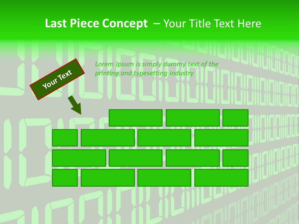 Screen Isolated Computer PowerPoint Template