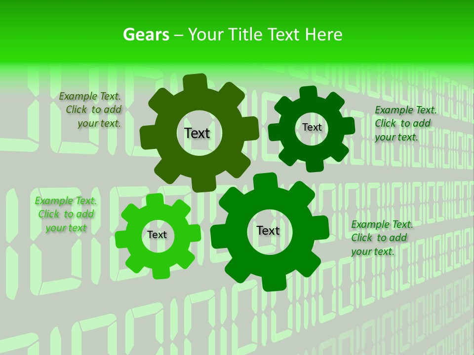 Screen Isolated Computer PowerPoint Template