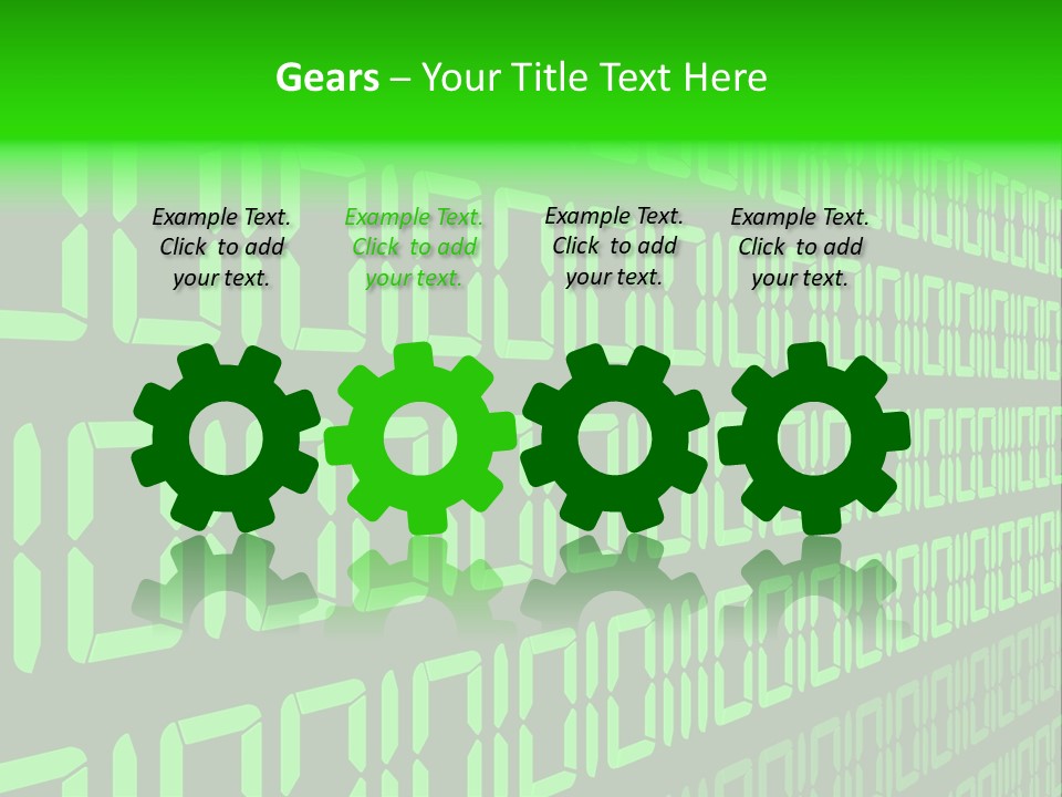 Screen Isolated Computer PowerPoint Template