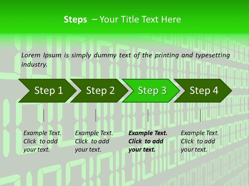 Screen Isolated Computer PowerPoint Template