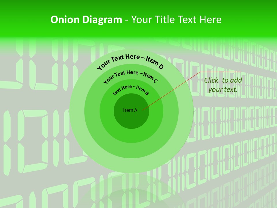 Screen Isolated Computer PowerPoint Template
