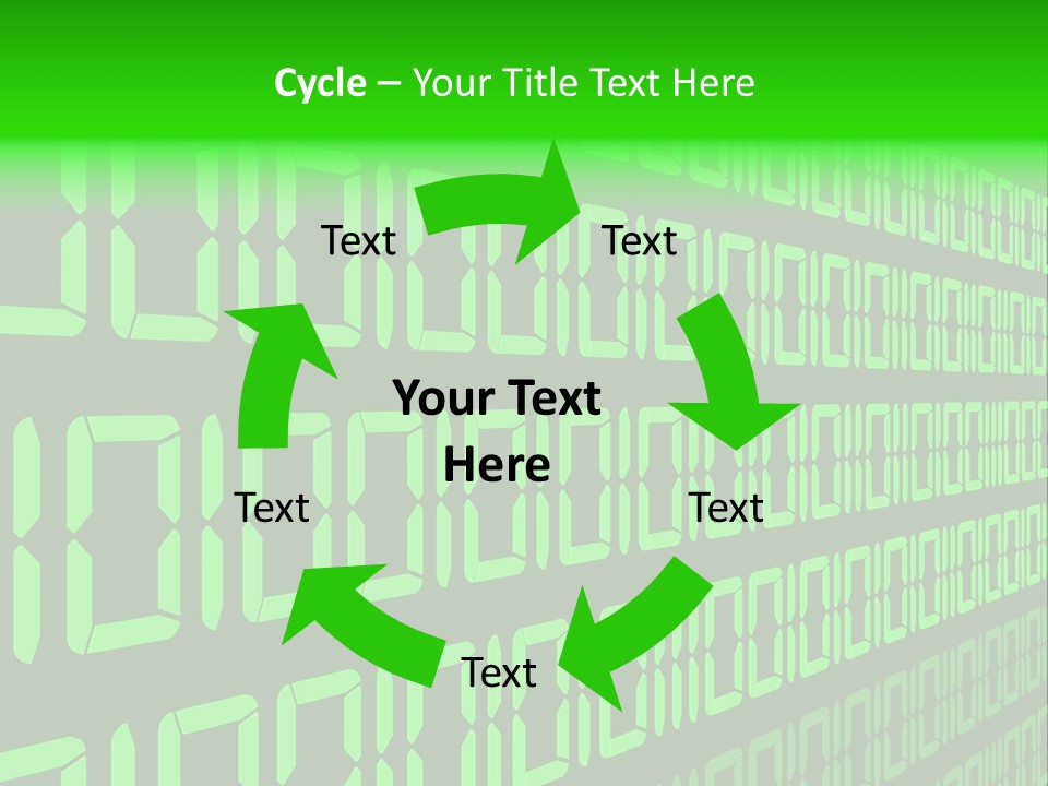 Screen Isolated Computer PowerPoint Template