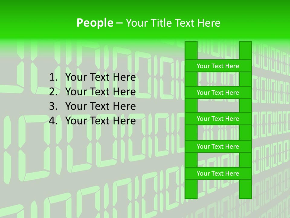 Screen Isolated Computer PowerPoint Template