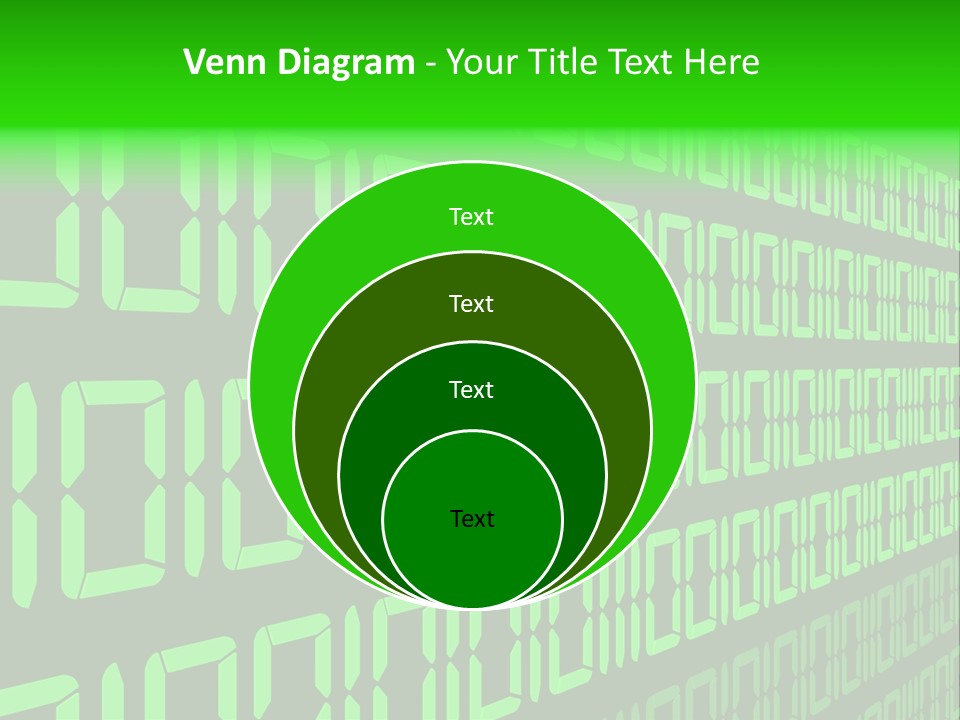 Screen Isolated Computer PowerPoint Template