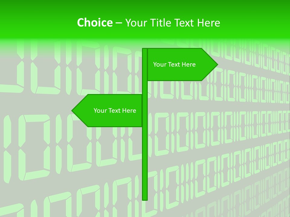 Screen Isolated Computer PowerPoint Template