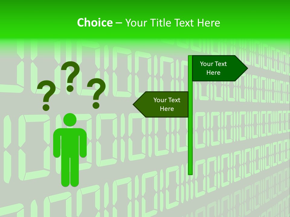 Screen Isolated Computer PowerPoint Template