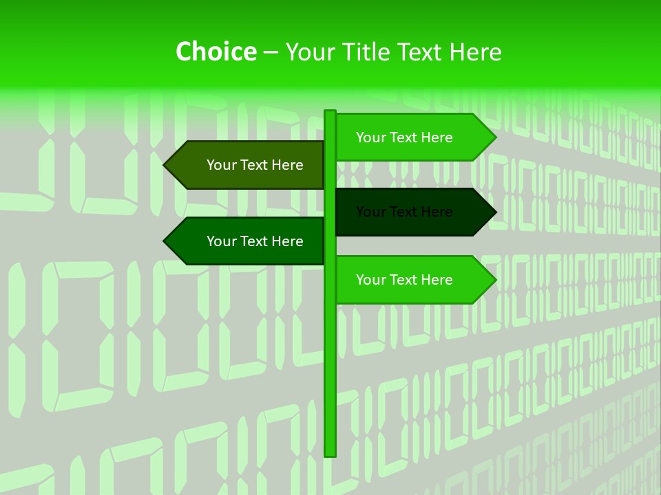 Screen Isolated Computer PowerPoint Template