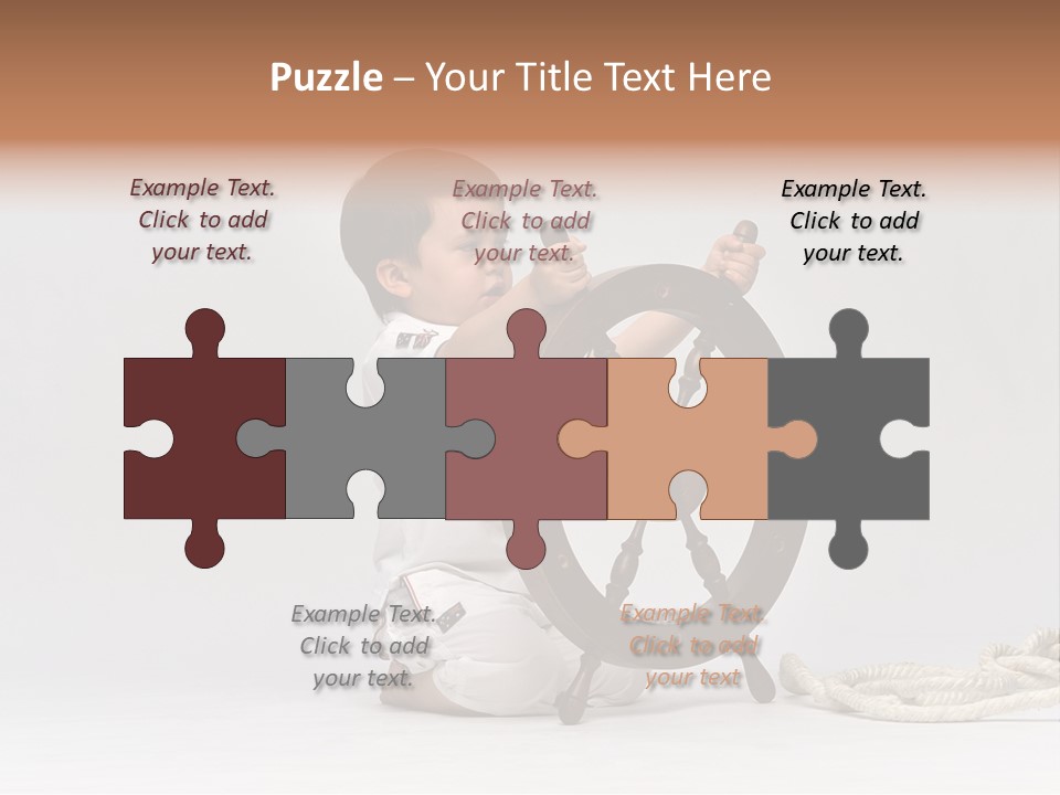 Fun Toddler Ocean PowerPoint Template