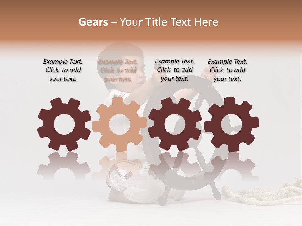 Fun Toddler Ocean PowerPoint Template