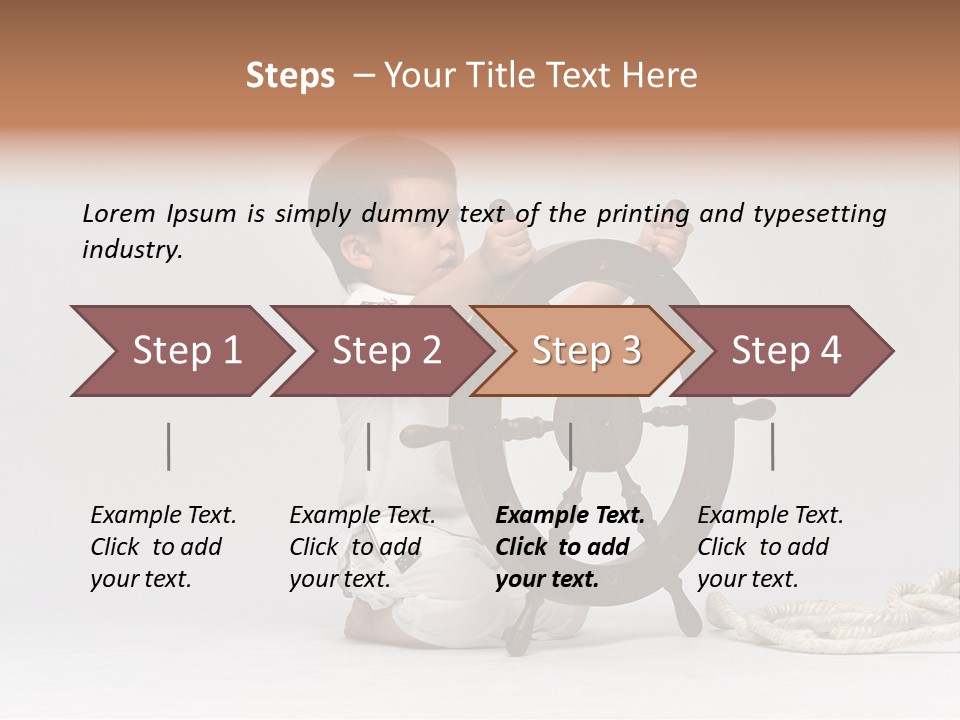 Fun Toddler Ocean PowerPoint Template