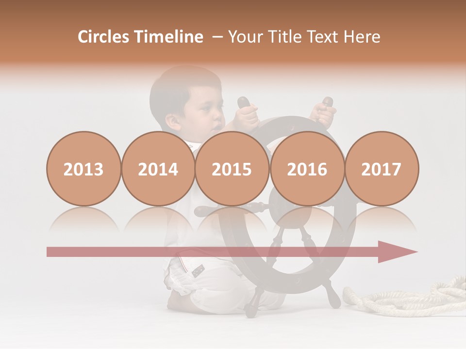 Fun Toddler Ocean PowerPoint Template