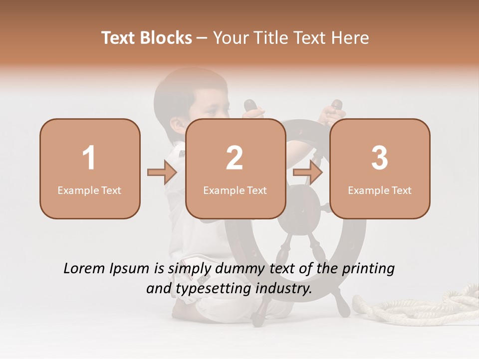 Fun Toddler Ocean PowerPoint Template