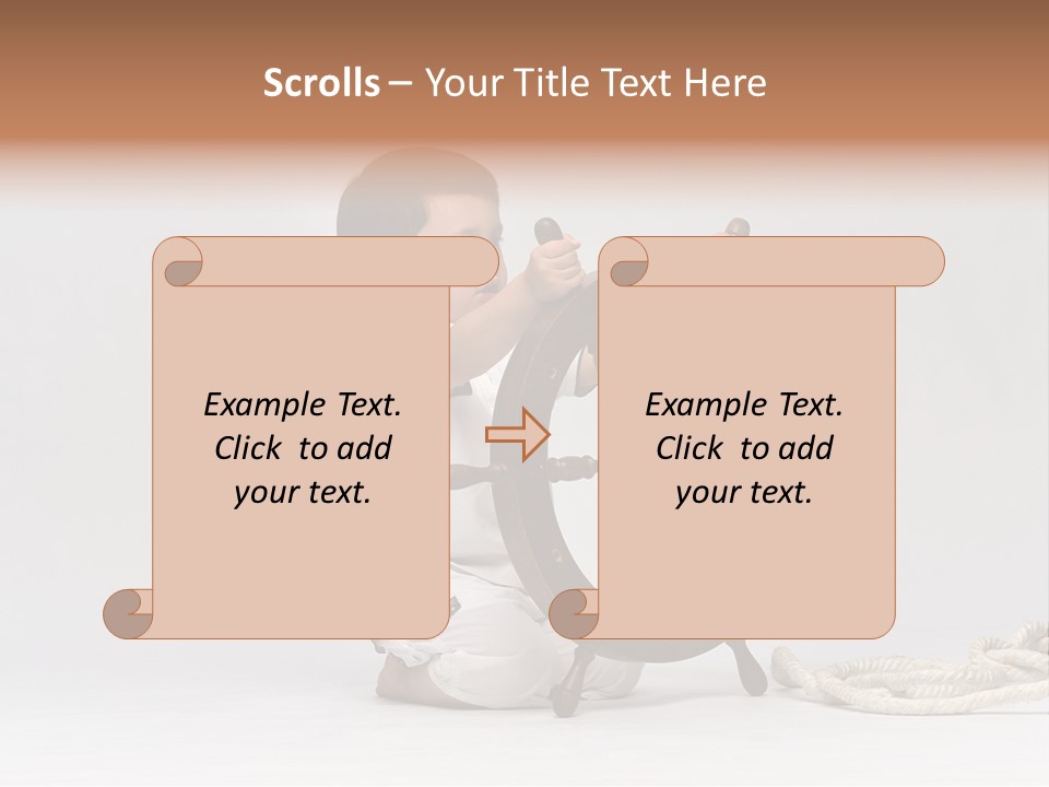 Fun Toddler Ocean PowerPoint Template