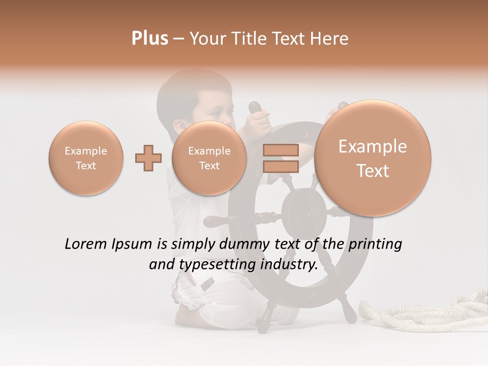 Fun Toddler Ocean PowerPoint Template