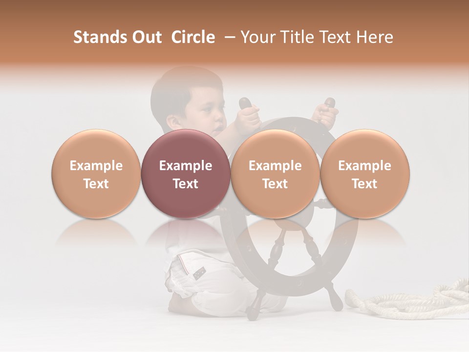 Fun Toddler Ocean PowerPoint Template