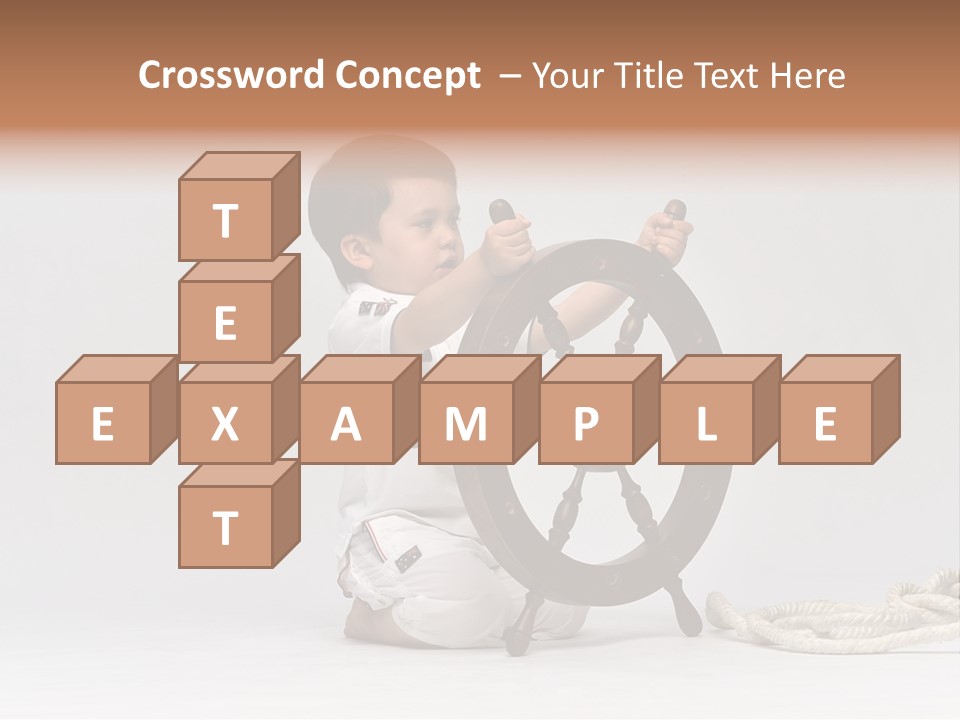 Fun Toddler Ocean PowerPoint Template