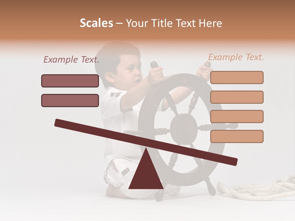 Fun Toddler Ocean PowerPoint Template