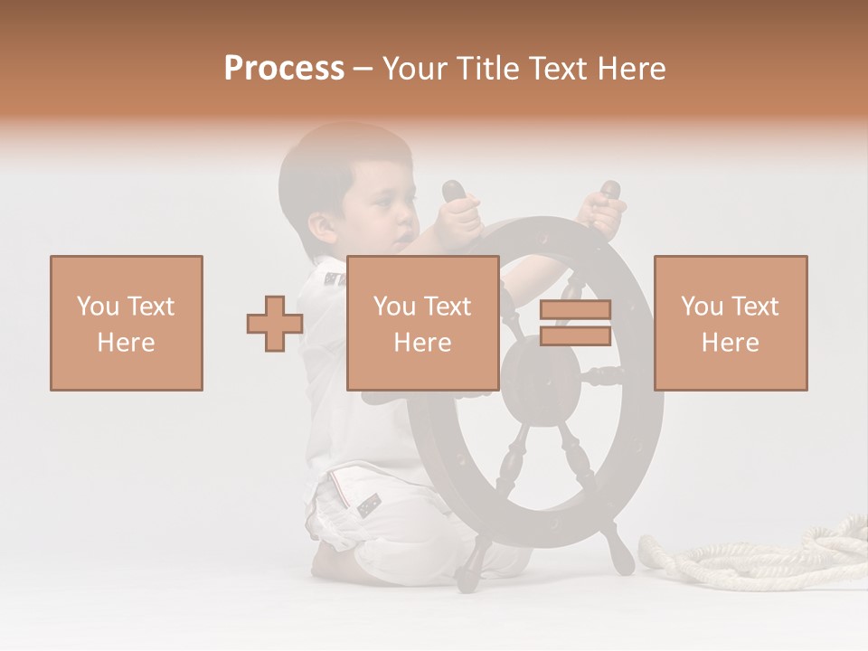 Fun Toddler Ocean PowerPoint Template