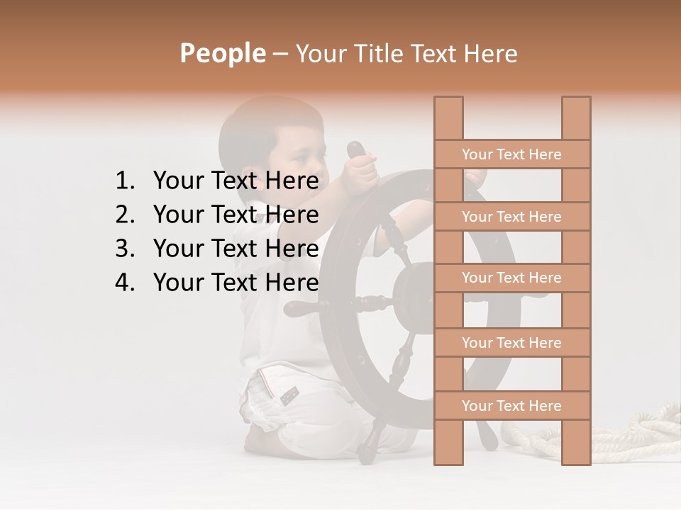 Fun Toddler Ocean PowerPoint Template