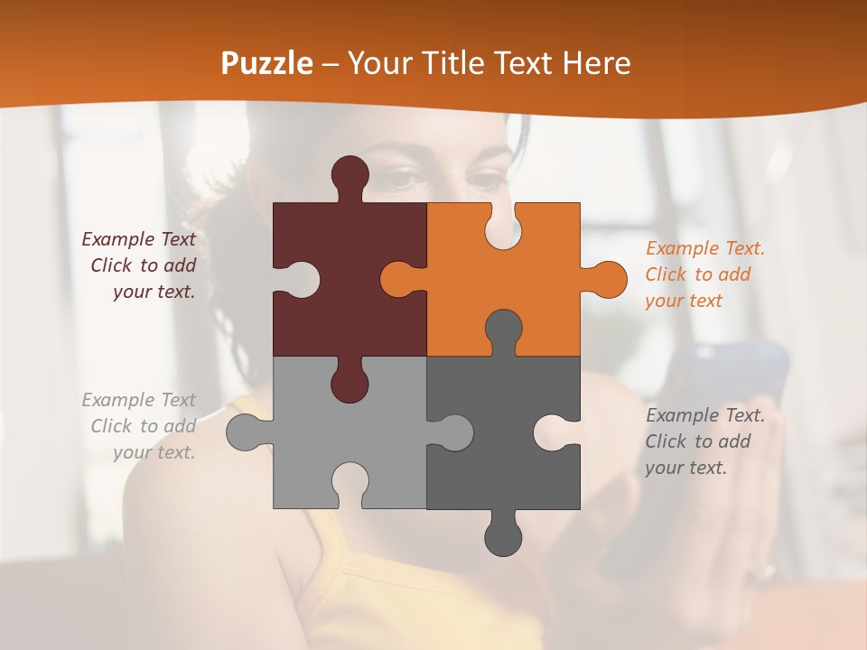 Surprise Hand Communication PowerPoint Template