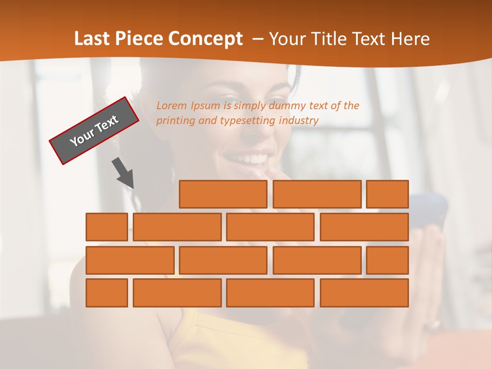 Surprise Hand Communication PowerPoint Template