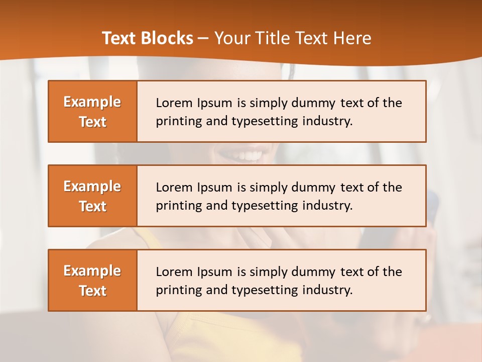 Surprise Hand Communication PowerPoint Template