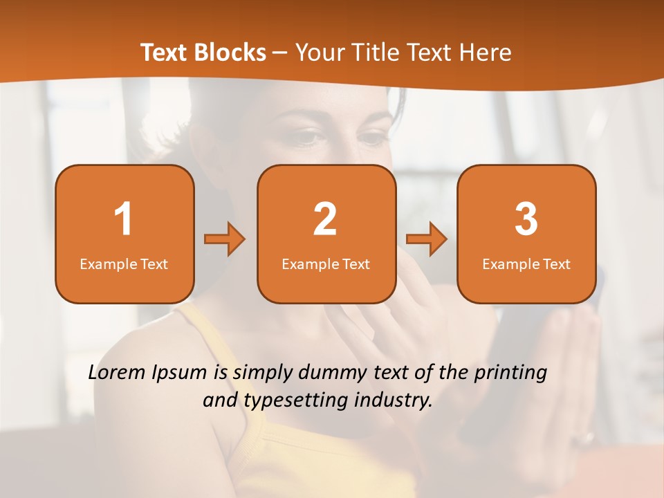 Surprise Hand Communication PowerPoint Template