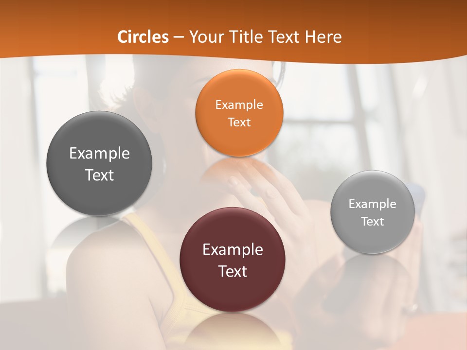 Surprise Hand Communication PowerPoint Template