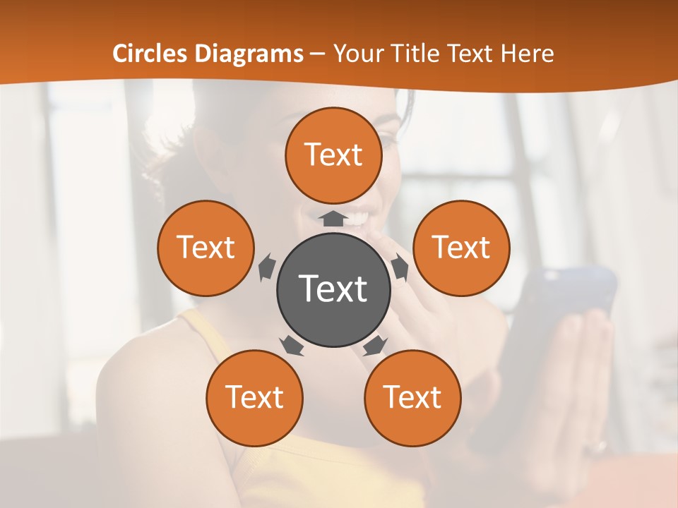 Surprise Hand Communication PowerPoint Template