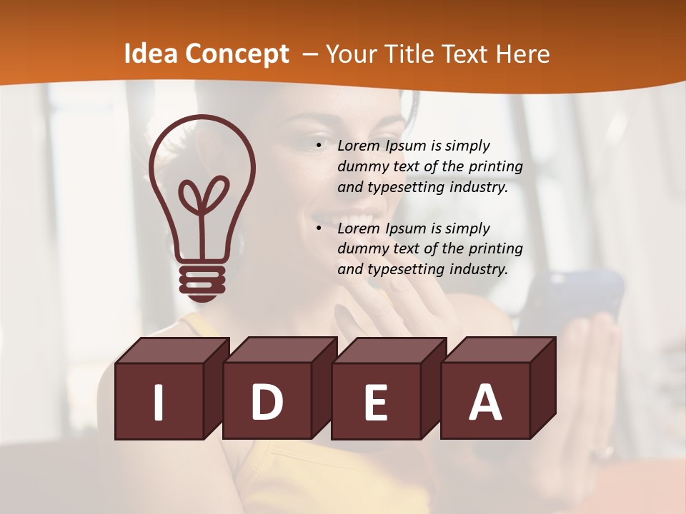 Surprise Hand Communication PowerPoint Template