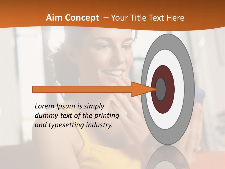 Surprise Hand Communication PowerPoint Template