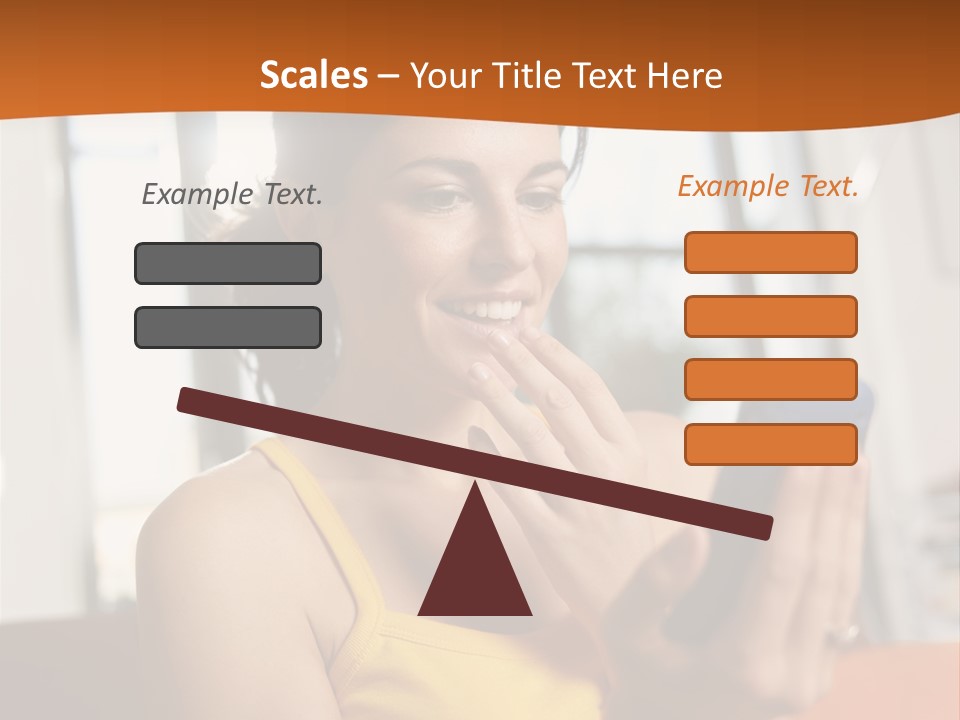 Surprise Hand Communication PowerPoint Template