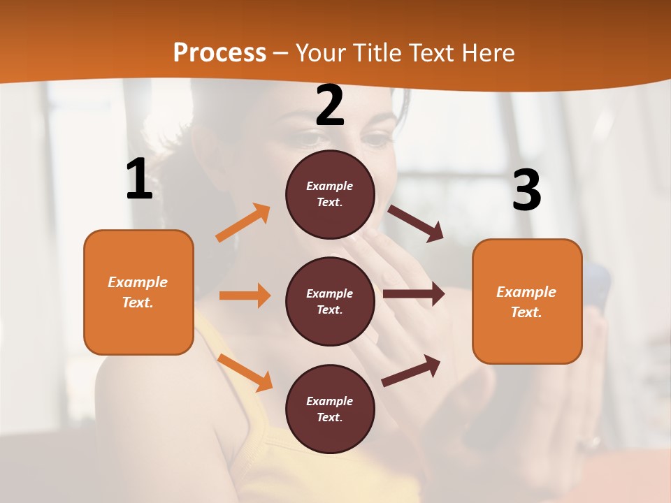 Surprise Hand Communication PowerPoint Template