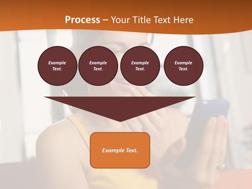 Surprise Hand Communication PowerPoint Template