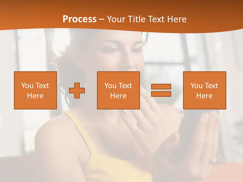 Surprise Hand Communication PowerPoint Template