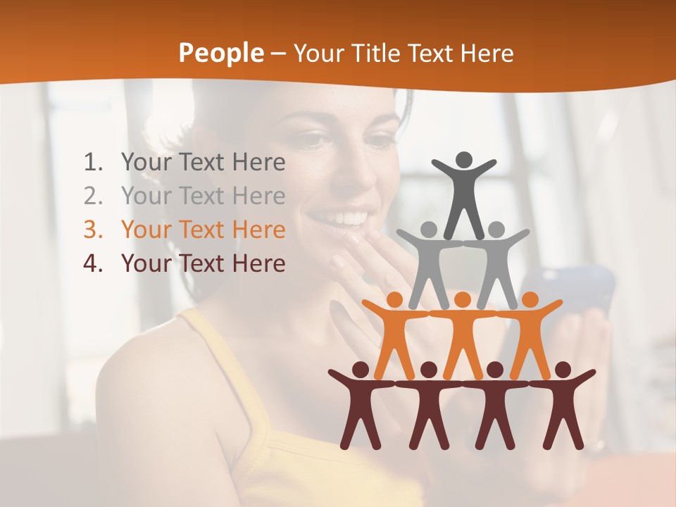 Surprise Hand Communication PowerPoint Template