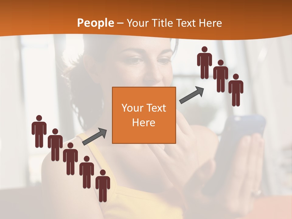 Surprise Hand Communication PowerPoint Template