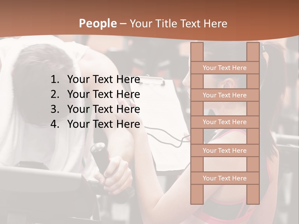Work Man People PowerPoint Template