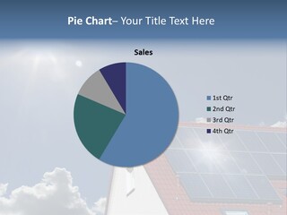 Pitched Building Clouds PowerPoint Template