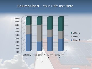 Pitched Building Clouds PowerPoint Template