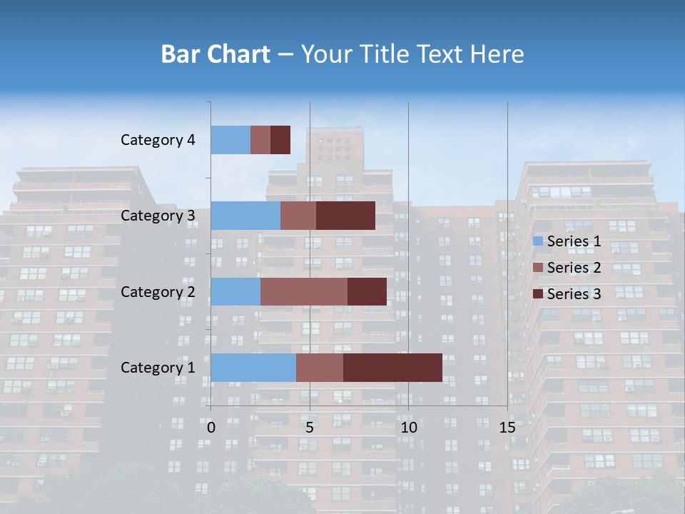 Complex Facade Housing PowerPoint Template