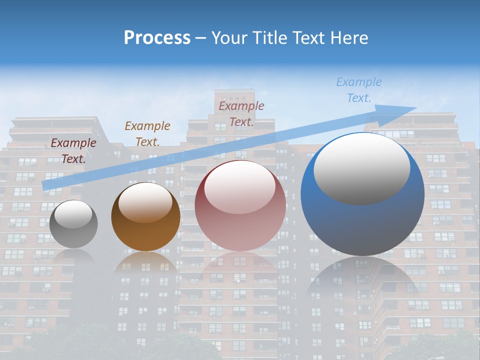 Complex Facade Housing PowerPoint Template