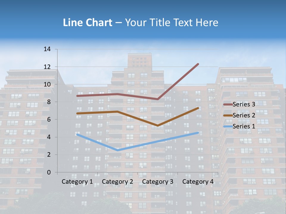 Complex Facade Housing PowerPoint Template