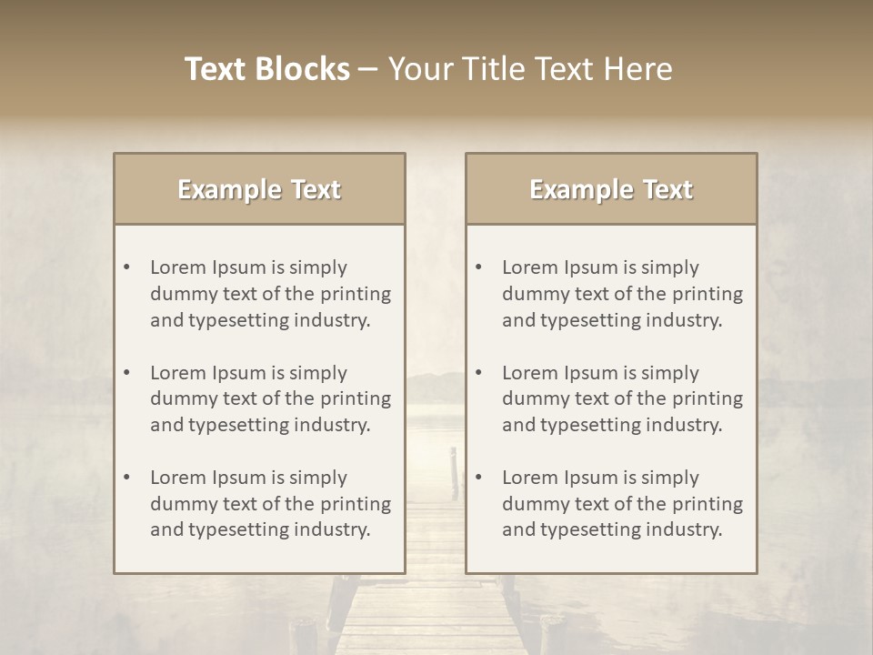 Vintage Trip Location PowerPoint Template